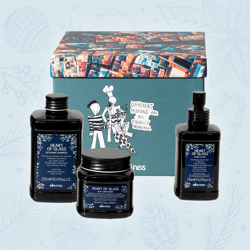 Davines Heart of Glass Holiday Set