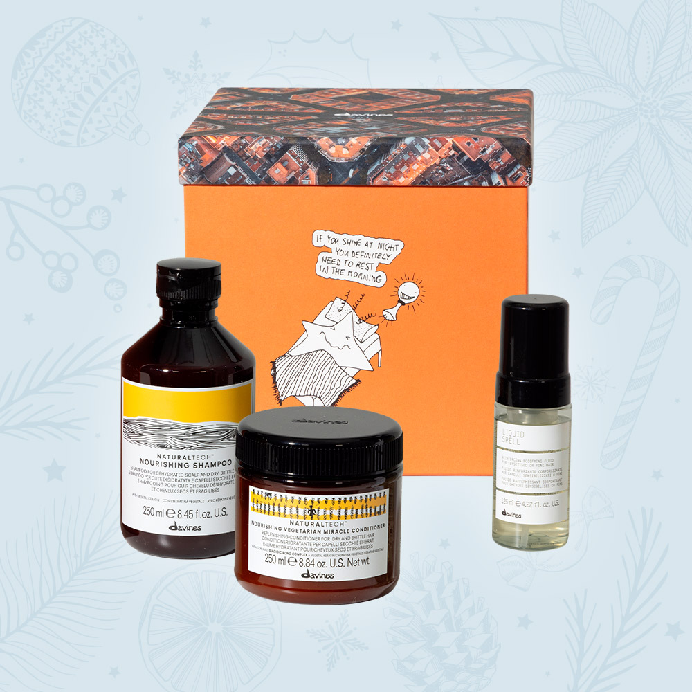 Davines NaturalTech Nourishing Holiday Set