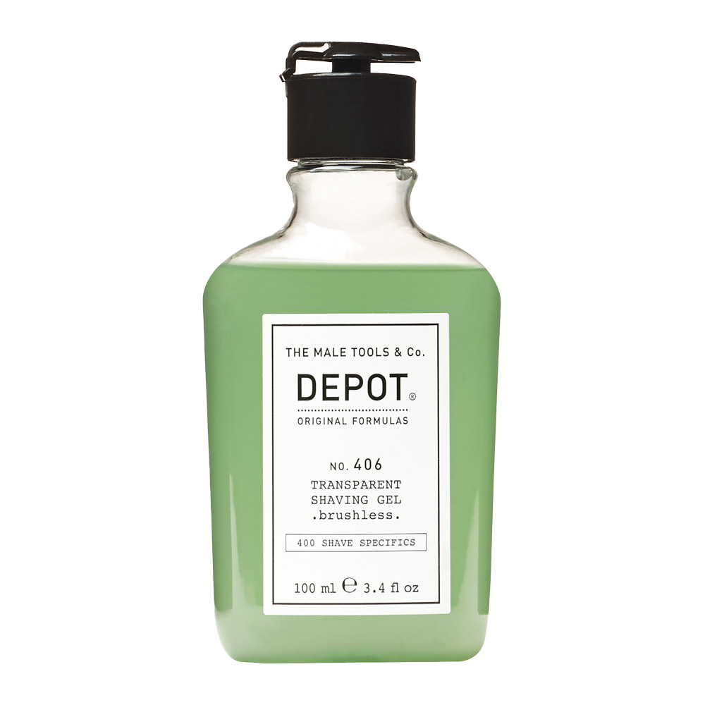 DEPOT NO. 406 Transparent Shaving Gel - 200ml