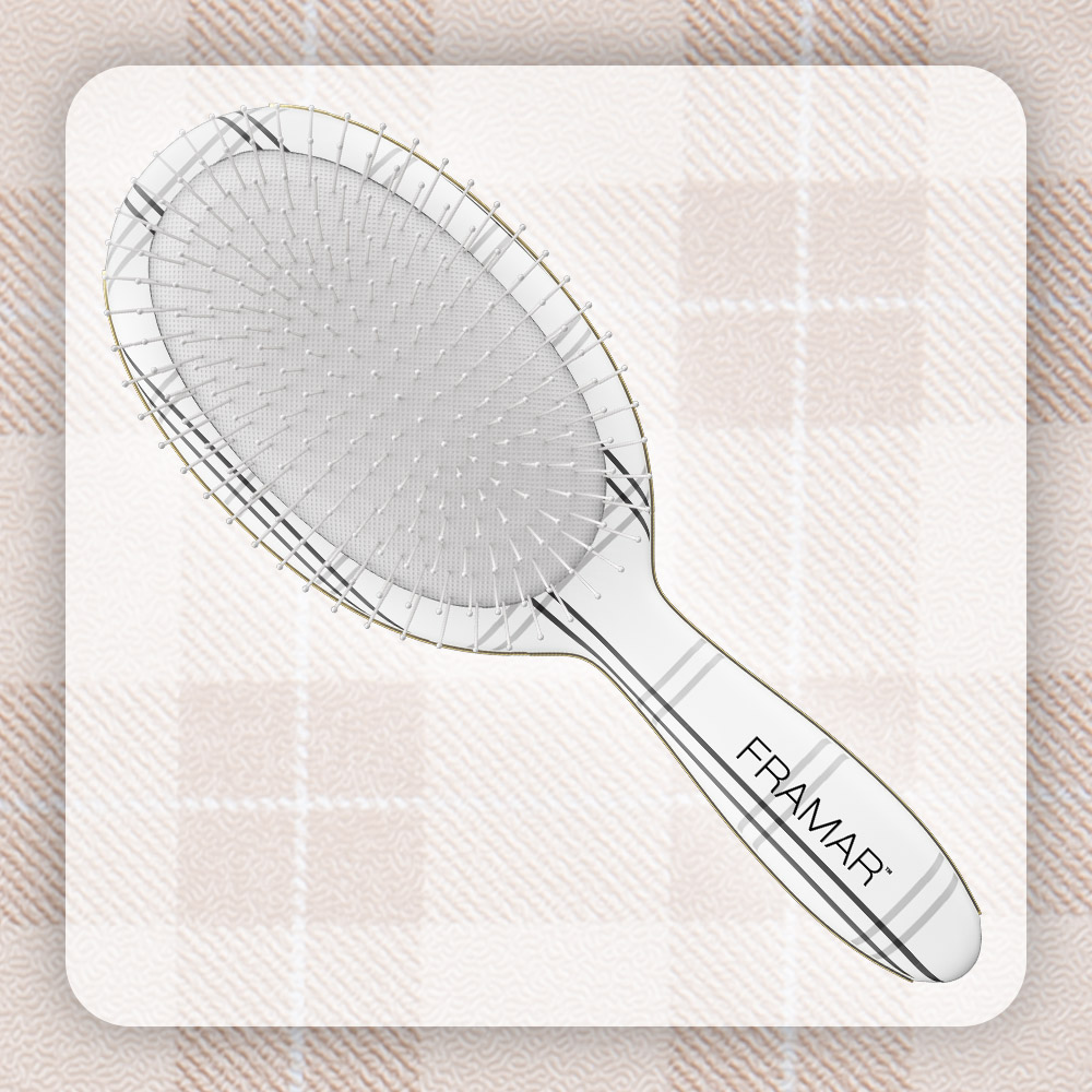 Framar Plaid Hair Day - Charlotte Detangle Brush